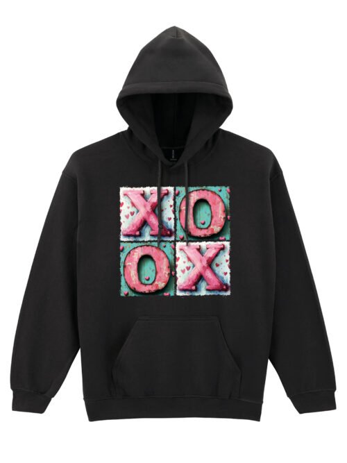 Bluza z kapturem XOXO uściski i pocałunki