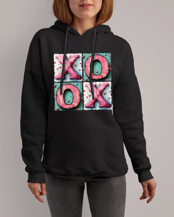 Bluza z kapturem <br>XOXO uściski i pocałunki