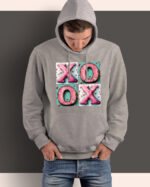 Bluza z kapturem <br>XOXO uściski i pocałunki