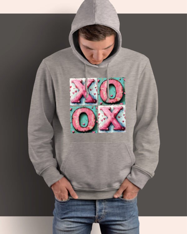 Bluza z kapturem <br>XOXO uściski i pocałunki