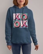 Bluza z kapturem <br>XOXO uściski i pocałunki