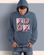 Bluza z kapturem <br>XOXO uściski i pocałunki