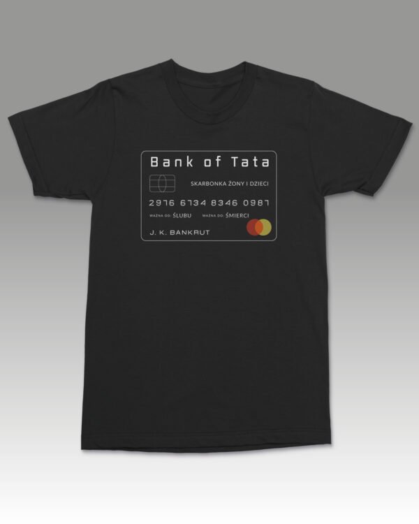 Koszulka z nadrukiem Bank of Tata