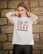 Koszulka z napisem <br>Bycie moją żoną jest przywilejem