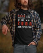Koszulka z napisem <br>Bycie moją żoną jest przywilejem