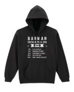 Bluza z kapturem dla Barmana Ukrywanie przed żoną