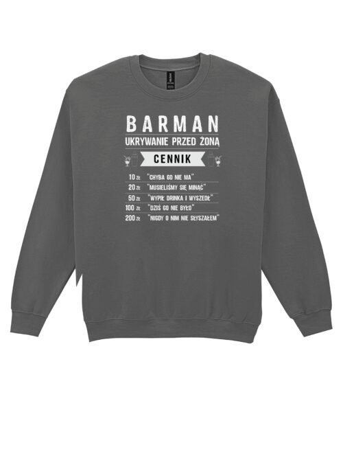 Bluza Sweatshirt dla Barmana Ukrywanie przed żoną