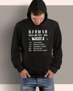 Bluza z kapturem dla Barmana <br>Ukrywanie przed żoną