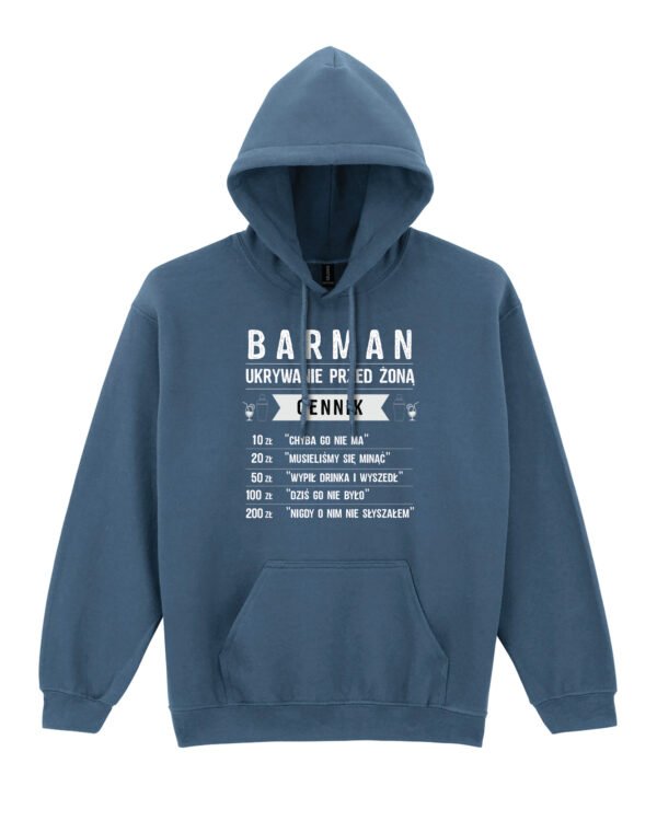 Bluza z kapturem dla Barmana <br>Ukrywanie przed żoną