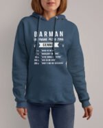 Bluza z kapturem dla Barmana <br>Ukrywanie przed żoną