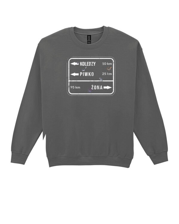 Bluza Sweatshirt dla Męża <br>Koledzy piwko żona