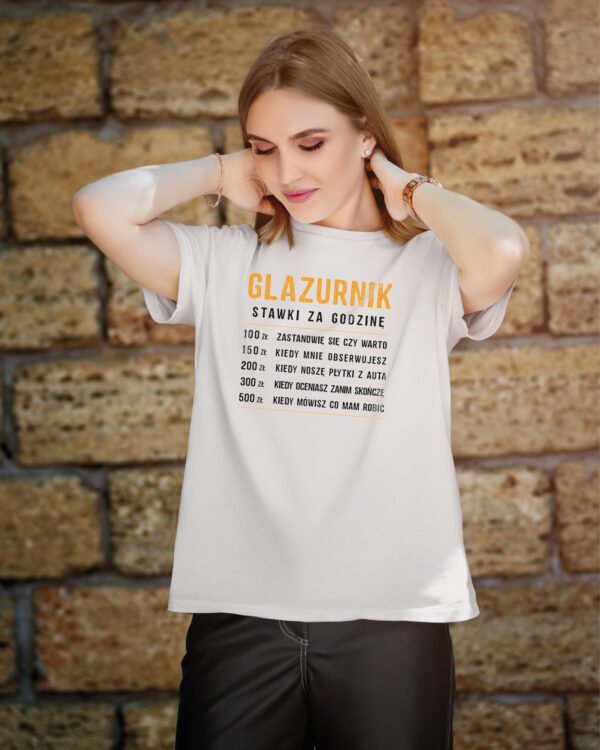Koszulka dla Glazurnika <br>Stawki za godzinę