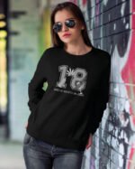 Bluza Sweatshirt na 18 urodziny <br>Wreszcie wszystko na legalu
