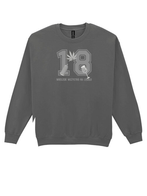 Bluza Sweatshirt na 18 urodziny Wreszcie wszystko na legalu