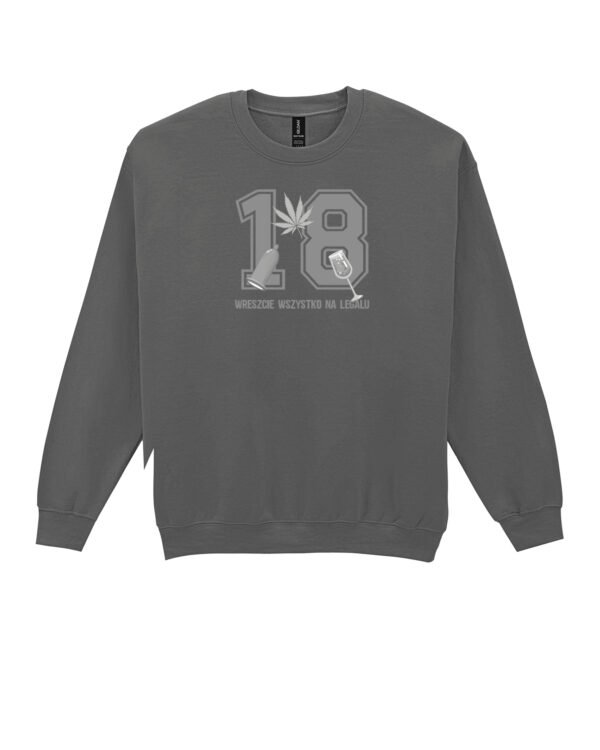 Bluza Sweatshirt na 18 urodziny Wreszcie wszystko na legalu