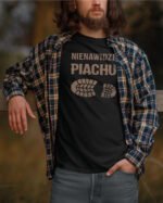 Koszulka z nadrukiem <br>Nienawidzę piachu