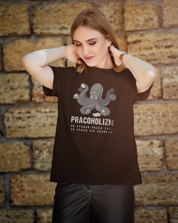Koszulka dla Szefa <br>Pracoholizm strach że praca się skończy