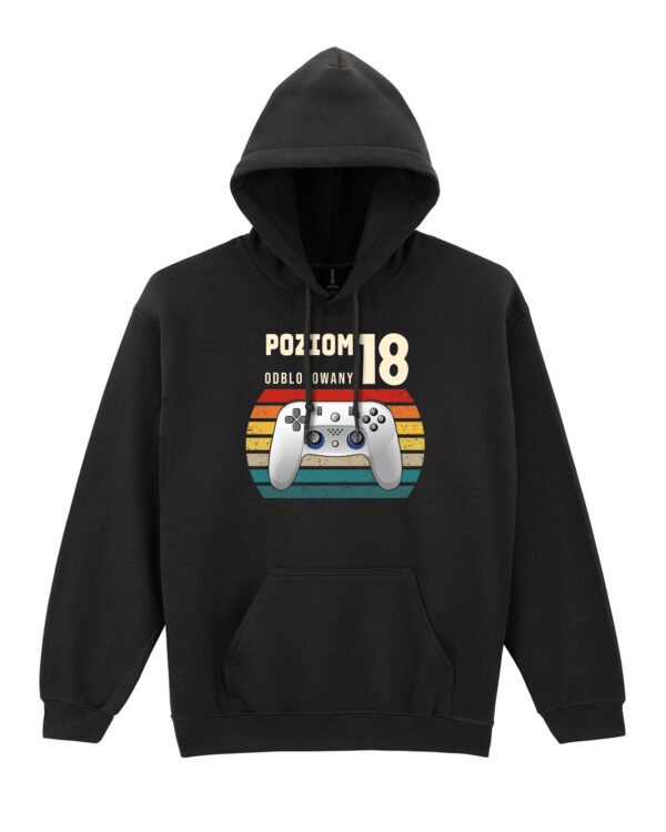 Bluza z kapturem na 18 Poziom 18 odblokowany