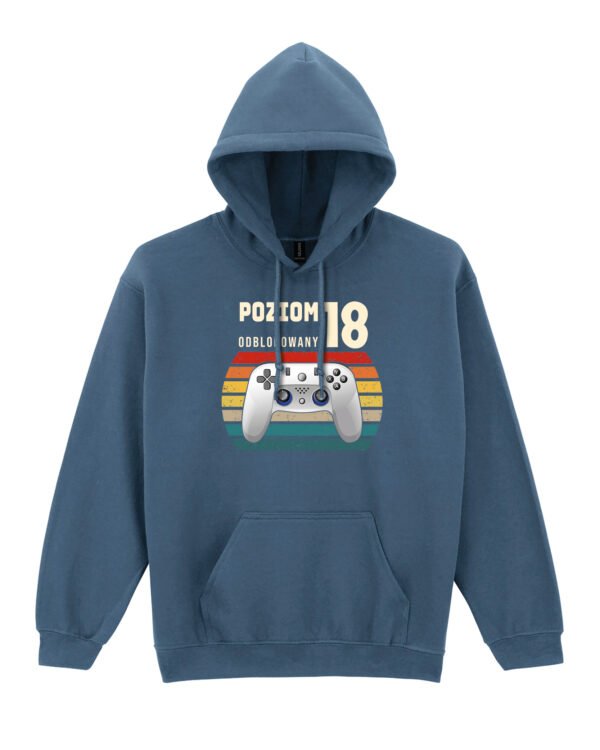 Bluza z kapturem na 18 <br>Poziom 18 odblokowany