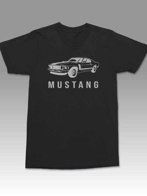 Koszulka z samochodem Mustang