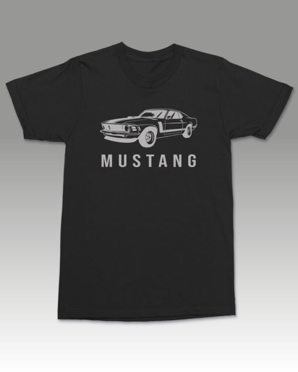 Koszulka z samochodem Mustang