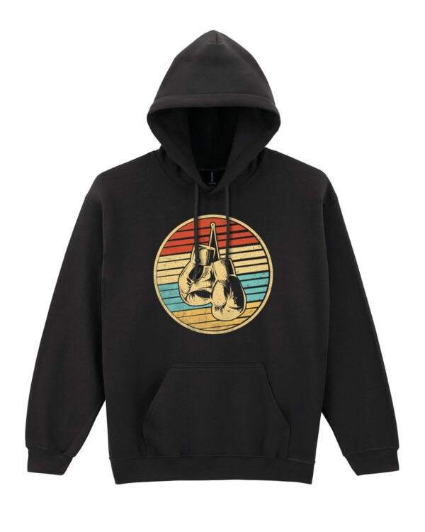 Bluza z kapturem na Boks Rękawice Oldschool