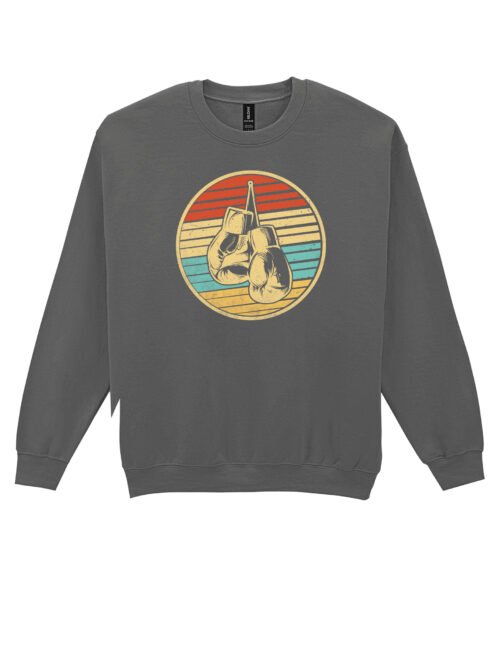 Bluza Sweatshirt dla fana boksu Rękawice Oldschool