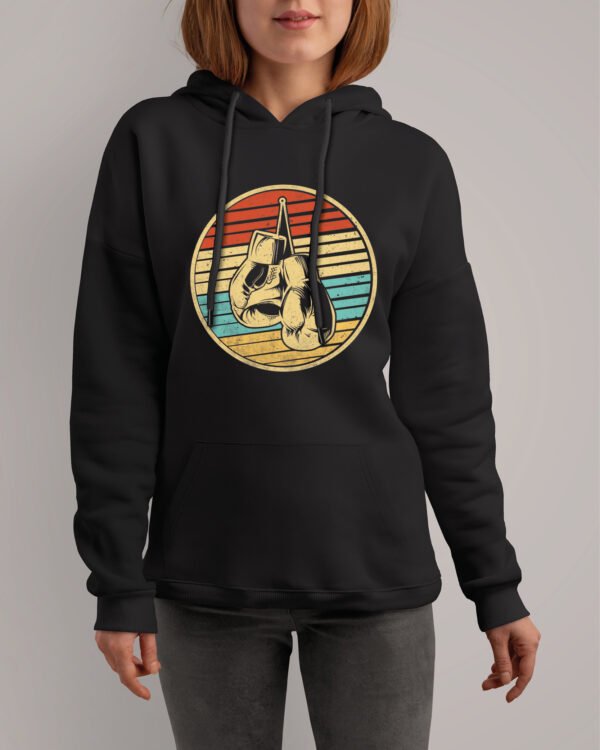 Bluza z kapturem na Boks <br>Rękawice Oldschool