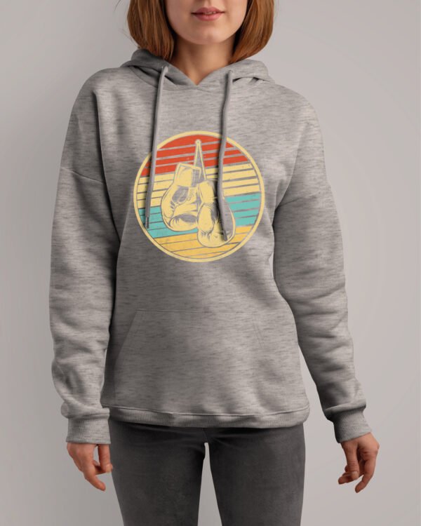 Bluza z kapturem na Boks <br>Rękawice Oldschool