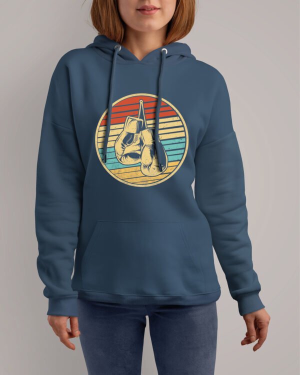 Bluza z kapturem na Boks <br>Rękawice Oldschool
