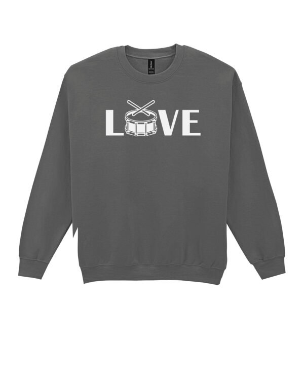 Bluza Sweatshirt dla perkusisty <br>LOVE Werbelove