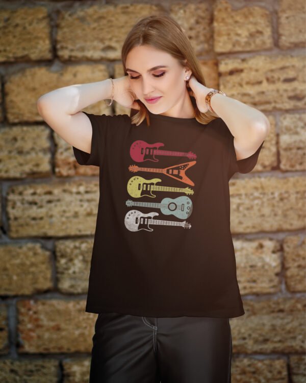 Koszulka dla Gitarzysty <br>Vintage Gitary