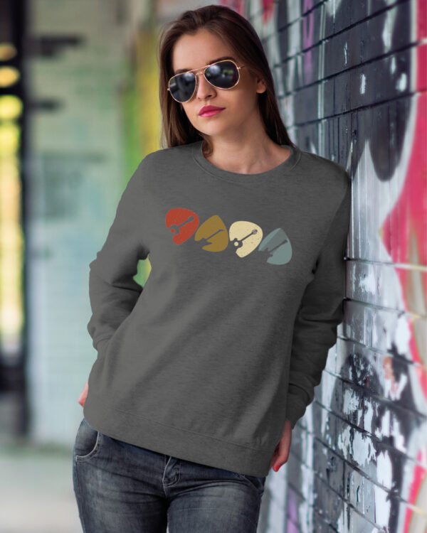 Bluza Sweatshirt dla Gitarzysty <br>Kostki Gitarowe