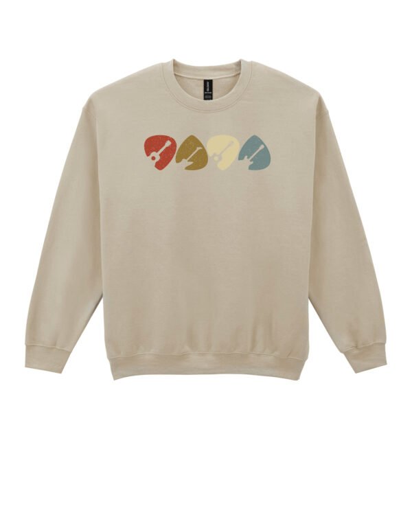 Bluza Sweatshirt dla Gitarzysty Kostki Gitarowe
