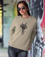 Bluza Sweatshirt z nadrukiem <br>Rock ON