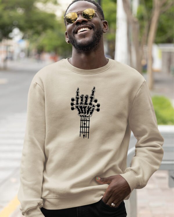 Bluza Sweatshirt z nadrukiem <br>Rock ON