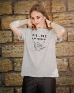 Koszulka z nadrukiem <br>Pie..olę Konwenanse