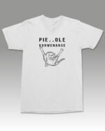 Koszulka z nadrukiem <br>Pie..olę Konwenanse