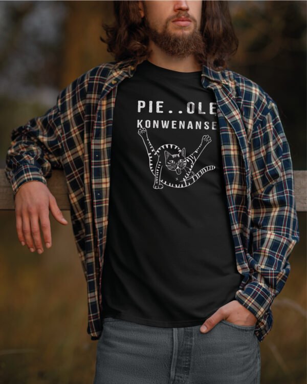 Koszulka z nadrukiem <br>Pie..olę Konwenanse