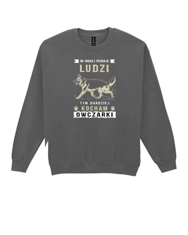 Bluza Sweatshirt dla miłośników psów <br>Kocham Owczarki