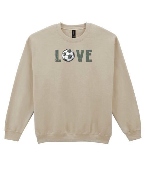 Bluza Sweatshirt dla fana piłki nożnej LOVE Football