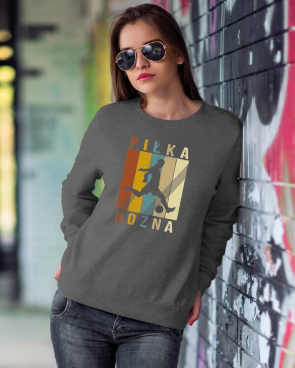 Bluza Sweatshirt dla Kibica <br>Piłka Nożna