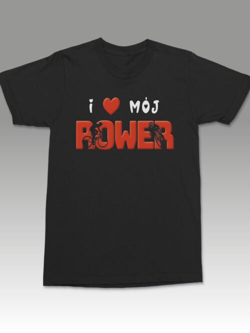 Koszulka dla rowerzysty Kocham mój rower