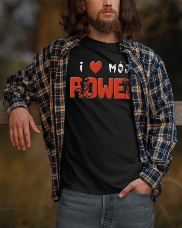 Koszulka dla rowerzysty <br>Kocham mój rower