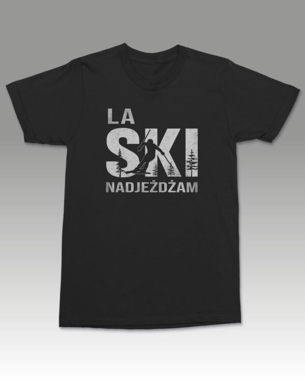 Koszulka na narty Nadjeżdżam LA Ski