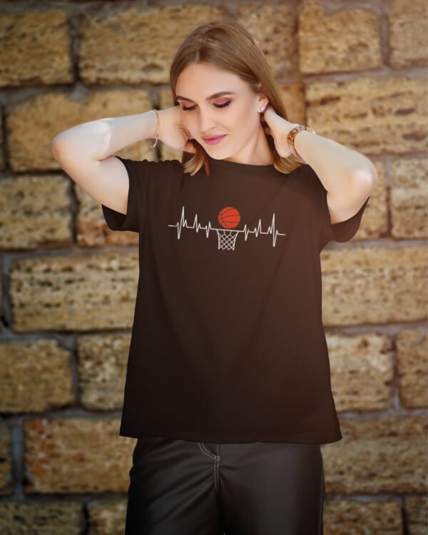 Koszulka dla fanów basketu <br>EKG koszykarza