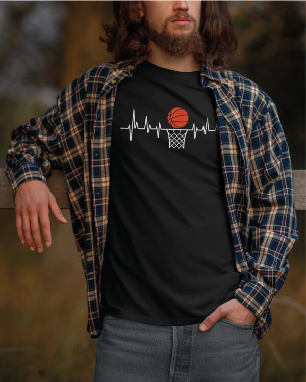 Koszulka dla fanów basketu <br>EKG koszykarza