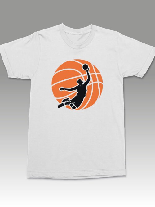 Koszulka z koszykarzem Basketball streetwear