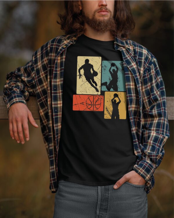 Koszulka dla fana NBA <br>Basketball Retro