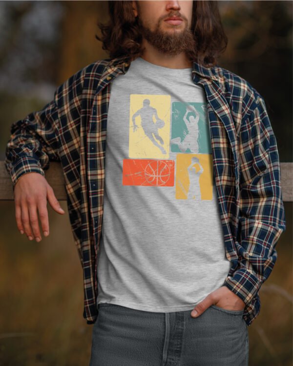Koszulka dla fana NBA <br>Basketball Retro